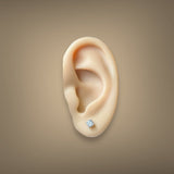 14K W Gold 0.50ctw I/SI2 Round Diamond Stud Earrings - Walter Bauman Jewelers