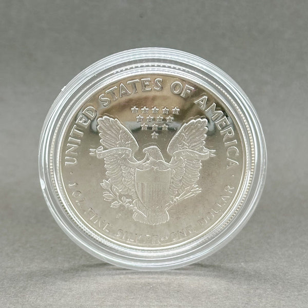 Estate 0.999 Fine Silver 1993-P American Eagle Dollar Coin - Walter Bauman Jewelers