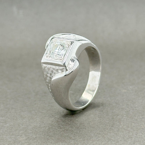 Estate 14K W Gold 0.91ct I-J/SI2 Diamond Ring - Walter Bauman Jewelers