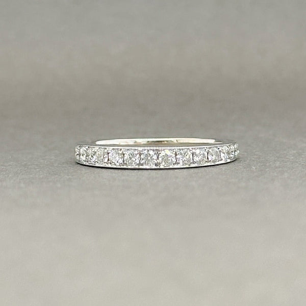 Estate 18K W Gold 0.42ctw H-I/SI1 Diamond Wedding Ring - Walter Bauman Jewelers