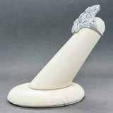 Estate Art Deco Platinum 1.12ctw G-H/SI1-2 Diamond Cocktail Ring - Walter Bauman Jewelers