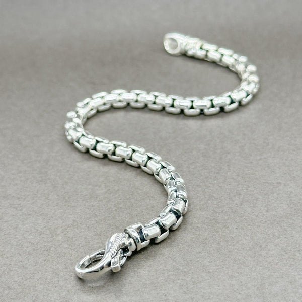 Estate Jai SS Round Box Chain Bracelet - Walter Bauman Jewelers