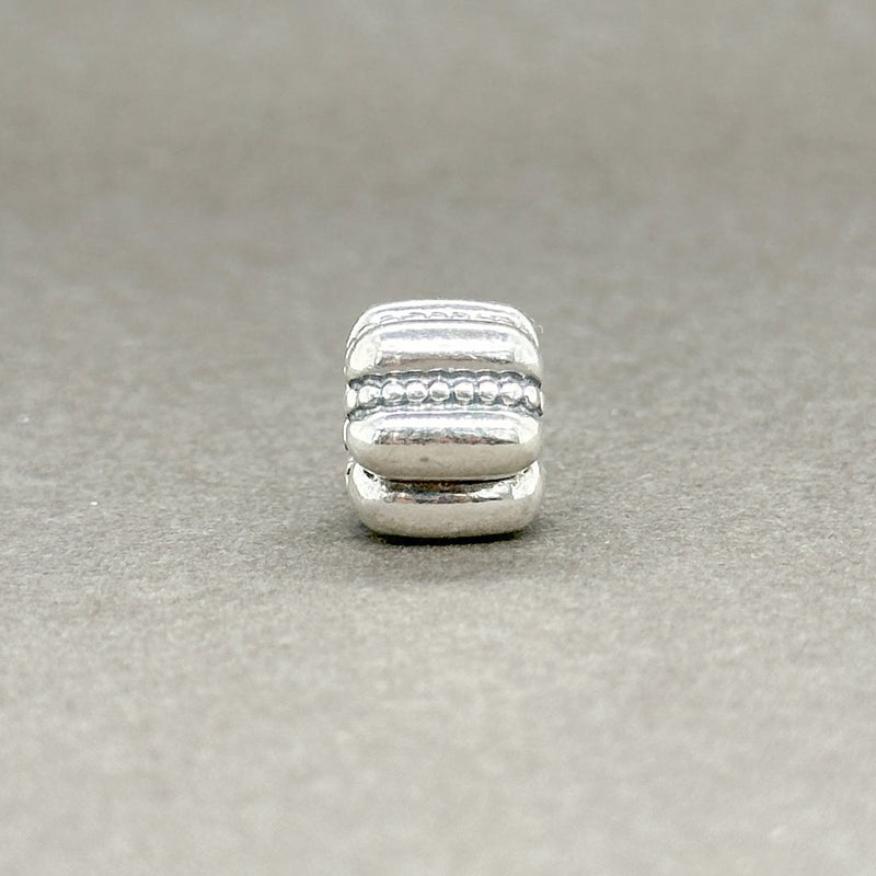 Estate Pandora SS Crazy Clip Bead Charm - Walter Bauman Jewelers