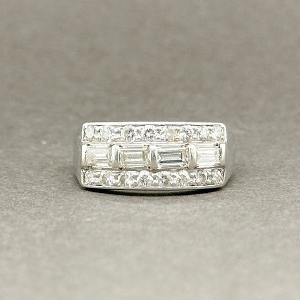 Estate Platinum 1.07ctw H-I/SI1-2 Diamond Ring - Walter Bauman Jewelers