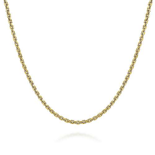 14K Y Gold 22" Chain - Walter Bauman Jewelers