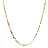 14K Y Gold 22" Curb Link 5mm Chain 47.6grms - Walter Bauman Jewelers