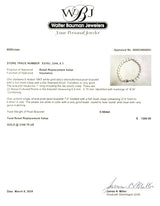 Estate 18K W Gold 6.5-6.8mm Akoya Pearl Bracelet - Walter Bauman Jewelers