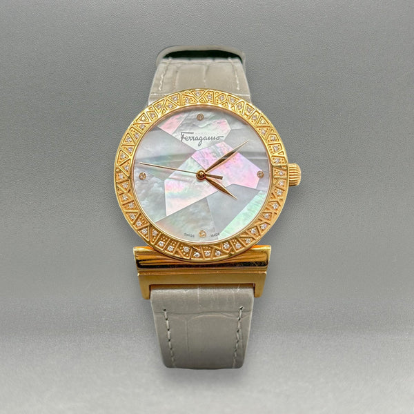 Estate Ferragamo Grande Maison Quartz Watch #FG2150014 - Walter Bauman Jewelers