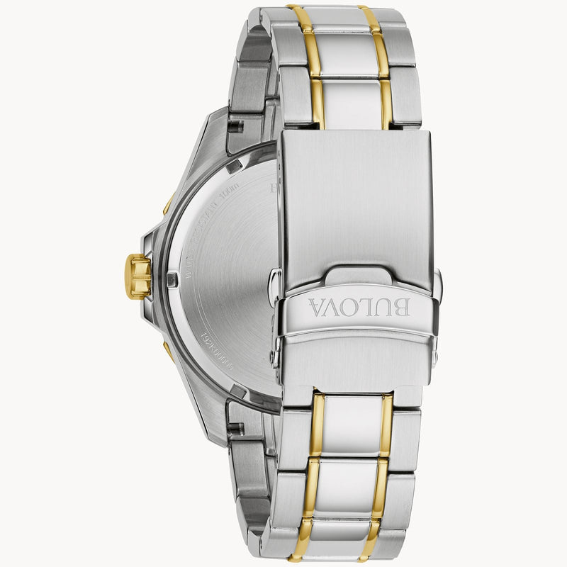Men's Marine Star Bulova Watch 98b384 - Walter Bauman Jewelers