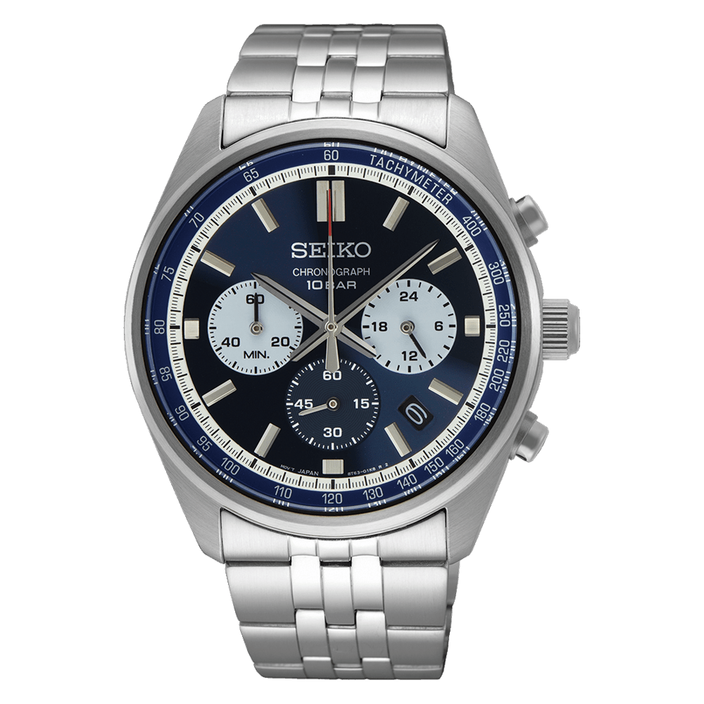 Men's Seiko Quartz Chronograph Watch SSB427 | Walter Bauman Jewelers