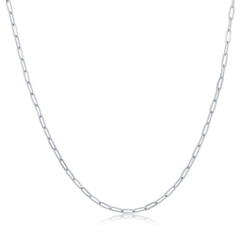 SS 18" Paperclip Link Chain 2.3grms - Walter Bauman Jewelers