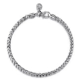 SS 8" Men's Wheat Chain Bracelet - Walter Bauman Jewelers