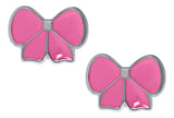 SS Child's Pink Bow - Walter Bauman Jewelers
