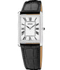 Men's Seiko Watch Essentials Black Leather Band SWR103