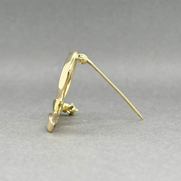 Estate Tiffany & Co. 18K Y Gold Picasso Libra Pin