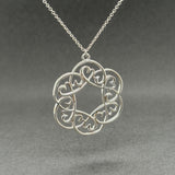Estate Tiffany & Co. SS Picasso Loving Heart Circle Pendant