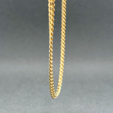 Estate 18K Y Gold 3.26mm 30” Cuban Link Chain