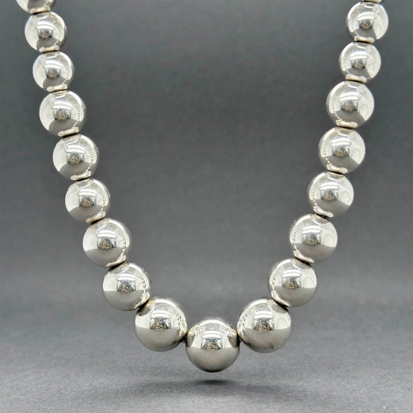 Estate Tiffany & Co. SS Graduated Hardwear Necklace