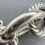 Estate David Yurman SS Oval Link Cable Bracelet