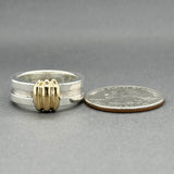 Estate Tiffany & Co. SS 18 Atlas Groove Ring