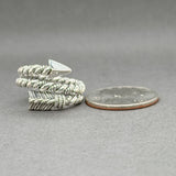 Estate Jai SS Arrow Crossover Ring