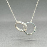 Estate Tiffany & Co. SS 1837 Linked Circle Necklace