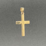 Estate 14K Y Gold 27.8mm Crucifix Pendant