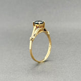 Estate 14K Y Gold 0.63ct Sapphire Ring