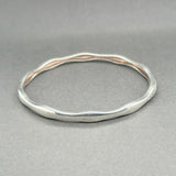 Estate Swarovski SS 0.28ctw I-J/SI2-I1 Diamond Bangle Bracelet
