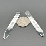 Estate Tiffany & Co. SS 1837 Collar Stays