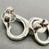 Estate Tiffany & Co. SS Peretti Open Heart Stud Earrings