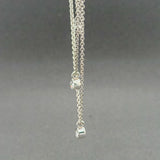 Estate Talbots SS CZ Layered Necklace