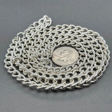 Estate Tiffany & Co. SS 6.87mm 36” Curb Link Chain
