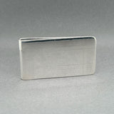 Estate Tiffany & Co. SS Engraved Money Clip