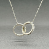 Estate Tiffany & Co. SS 1837 Linked Circle Necklace