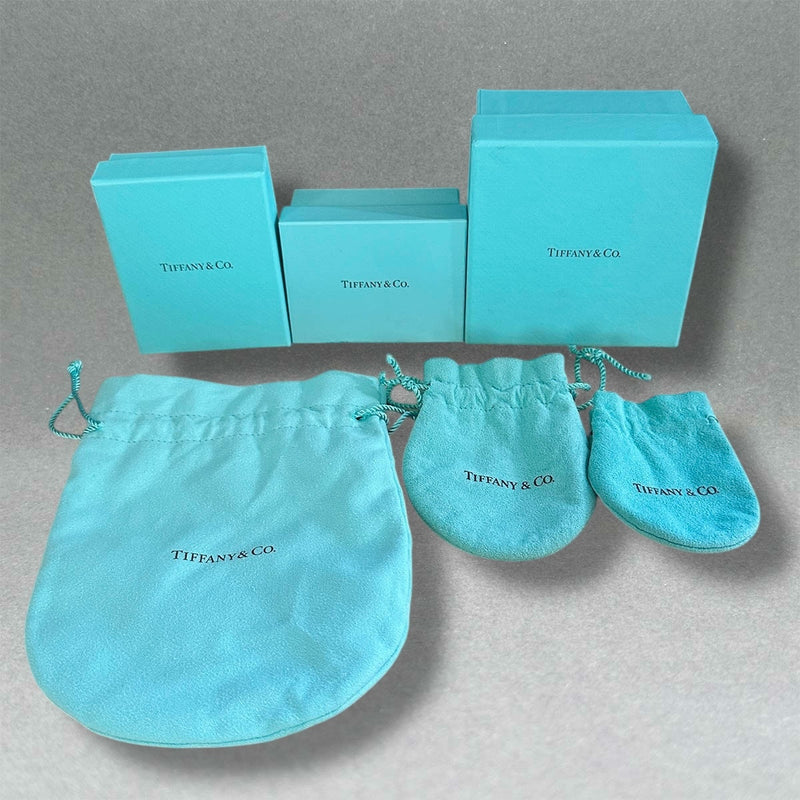Estate Tiffany & Co. Outer Boxes & Pouches set of 3 (EMPTY)