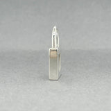 Estate Tiffany & Co. SS Initial A Lock Pendant