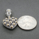 Estate John Hardy SS 18 Dot Heart Pendant