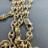 Estate 14K Y Gold 5.1mm 27” Anchor Chain