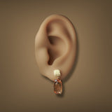 Estate Marco Bicego 18K Y Gold 5.82ctw Citrine Drop Earrings