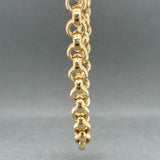 Estate 14K Y Gold 7.9mm 20.5” Rolo Chain