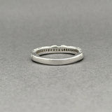 Estate 14K W Gold 0.47ctw H-I/VS2-SI1 Diamond Wedding Ring