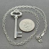 Estate Tiffany & Co. SS Key Pendant