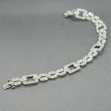 Estate Platinum Art Deco 7.16ctw H-I/VS2-SI1 Diamond Bracelet