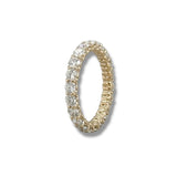 14K Y Gold 2.00ctw G/I1 Diamond Eternity Band