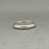 Estate Platinum Stepped 3.1mm Ring