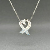 Estate Tiffany & Co. Picasso SS Loving Heart Necklace