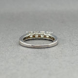 Estate 14K W Gold 1.23ctw I-K/SI1-I2 Diamond Ring