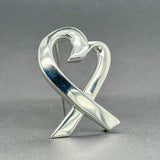 Estate Tiffany & Co. SS Picasso Loving Heart Brooch