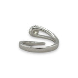 18KW Gold 0.78ctw J/SI1 Open Diamond Ring